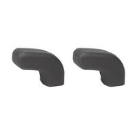 2 vnt. rinkinys Jeep Wrangler JK JL Gladiator JT 2007-2024+ Priekinio buferio vilkimo kablio dangteliai Vilkimo rutulio kablio apsauga Automobilio aksesuarai Naujas