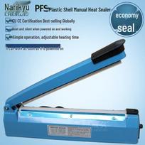 PFS400 Manual Hand-Press Plastic Bag and Film Sealer for Food Packaging PFS-65 gray