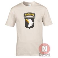 Ww2 101st Airborne Logo TShirt Screaming Eagles Us Army DDay Market Garden M black