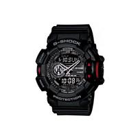 Casio Vyriškas G-SHOCK Juodas laikrodis GA-400-1B GA-400-1B Black Dial black