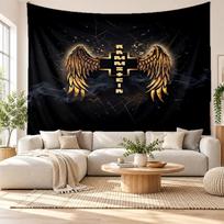 Rammstein Wall Tapestry, Soft Fabric Wall Hanging, Decorative Backdrop For Bedroom Home Wall Art 180cmx200cm