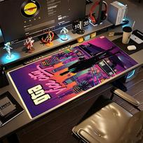 Grand Theft Auto Large Mouse Pad Gaming Laptop Mouse Pad Office Mouse Mats Non-Slip Rubber Base Perfect for Office Laptop Gaming Setup 30cmx60cm