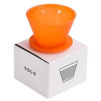 Pour Over Kavos Filtravimo Puodelis Filtrai Puodeliai Rankinis Pylimas Lėtas Virimas Kavos Pour Over Kavai Kelionėms Namams oranžinė