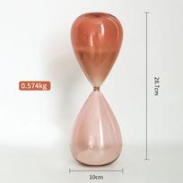 Hourglass Timer European Minimalist Creative Glass Water Drop Desktop Home Decor Ornament Gift 60 minutes