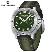 PAGANI DESIGN Mechanical Wristwatches Sapphire Glass AR coating luxury Mens watch Brand CAL.2C10 Movement Men's Watches PD1767 gray