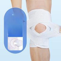 Adjustable Sports Kneepads for Men Women Outdoor Breathable Ultra-thin 4th Gen Meniscus Japanese Knee Support XXXL-Single beige