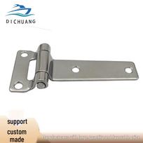 Stainless Steel T-shaped Folding Hinge for Electrical Box and Marine Cabinets Vibration Polished 138*58