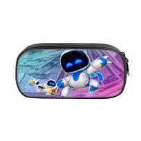 Astro Bot Childrens Pencil Organizer With Durable Nylon And Space Themed Design For School