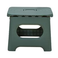 Kids Stool Plastic Portable Folding 100kg Load Bearing Lightweight Step Stool for Camping Picnic gray