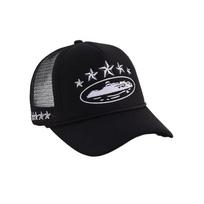 Pentagram baseball cap sponge mesh breathable mesh adjustable truck driver cap juoda