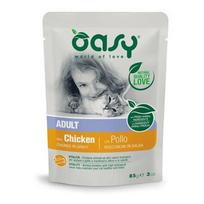OASY Chunks in gravy Chicken - šlapias kačių maistas - 85g