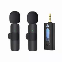 Bluetooth 5.3 K35 Condenser Mic Wireless 3.5mm Lavalier Mic  Camera/Speaker/Smartphone 1 drag 2