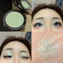 Faiccia Dual Use Eyeshadow Highlighter Sparkling Shimmer Long Lasting Oil Control for Daily Party Looks