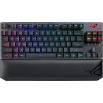 ASUS ROG Strix Scope RX TKL Wireless Deluxe Gaming Keyboard - Mechanical Red Switches, Tri-Mode Connection, US Layout, RGB, Compact TKL Design