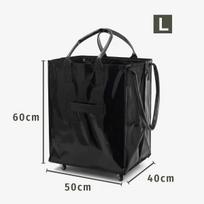 Large Detachable Hulken Haoken Outdoor Folding Travel Woven Bag with Wheels, Multifunctional Small Trolley Bag.