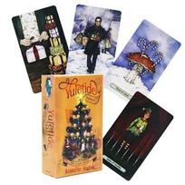 Chirtsmars Yuletide Tarot Deck by Kristoffer Hughes Board game gray