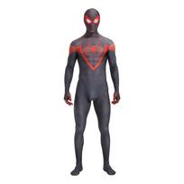 Spider-Man Costume Hero Far From Home Iron Spider 3D Print Bodysuit Halloween Cosplay Adult-XL(170-180) black