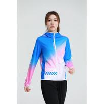 Long Sleeve Track Training Suit Men Women Student Athlete PE Exam Competition Running Jersey S blue