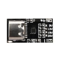 USB-C PD QC Trigger 9V 12V 15V 20V DC Adjustable Voltage Power Module 5A Type-C Female Input Fast Charger Power Delivery Boost