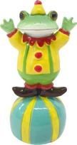 Daikai Copeau Circus Clown Taro Riding a Ball 3.1 x 2.6 x 6.1 cm 74036 yellow
