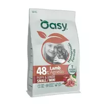 OASY One Animal Protein Puppy & Junior Small/Mini Mono Lamb - sausas maistas šunims - 800g