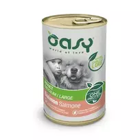 OASY One Protein Adult Medium/Large Salmon - drėgnas ėdalas šunims - 400g