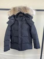 Wyndham Parka Žąsų Pūkų Striukė su Tikro Vilko Kailio Apdaila - Unisex 3808M - Galima rinktis iš 29 Stilių Medium gray