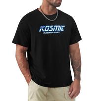 Kosmic Racing Kart Essential TShirt Active Sports Short Sleeve Cotton Shirt 2XL black