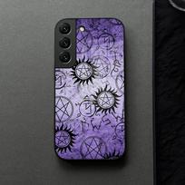 Supernatural Phone Case Glass For Samsung Galaxy S21 S26 S25 S22 S20 S24 S23 Ultra Fe Plus A16 A34 A54 A24 Coque Galaxy S20 FE gray