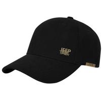JEEP Unisex medvilninė beisbolo kepuraitė Adjustable One Size (56-61CM) black