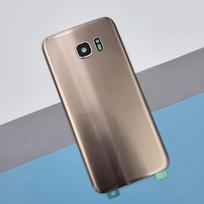 Glass Battery Cover For Samsung Galaxy S7 G930 G930F S7edge G935F Back Housing Case Rear  Lid Panel Replace Parts S7edge gold gray