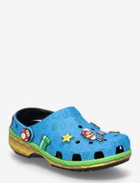 Crocs - Super Mario Core Cls Clg K - Klumpės - Mėlyna