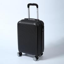 20-inch Foldable Spinner Carry-On Luggage 18-inch -- 32*20.5*44CM (Height Excluding Wheels) black