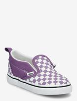 VANS - Slip-On V - Žemakulniai sportbačiai - Violetinė