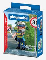 PLAYMOBIL - Police Officer With Speed Detector - Playmobil Special Plus - Marga / raštuota