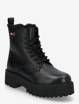 Tommy Hilfiger - Tjw Platform Boots Wl - Suvarstomi batai - Juoda