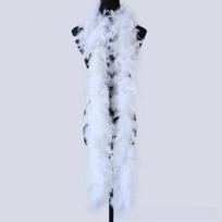 Party Decoration Shawl Scarf Solid Color Feather Boa Strip Decor Turkey Feathers Boa  Wedding
