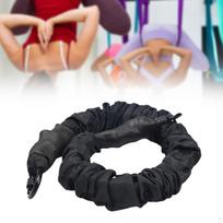 Bungee fitneso virvė šokiams, profesionalūs priedai, treniruočių juosta pratimams sporto salėje 50kg 100cm beige