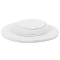 48Pcs Cut Smooth Edge Felt Placemat Soft Felt Dining Felt Pad Felt Coaster  Kitchen Storage