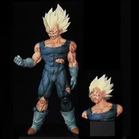 Vf Statue Dragon Ball Z Vegeta Figure Replace Head Majin Vegeta Action Figures 28cm/11.02inch Collection Model Toys Gifts black