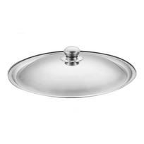 Universalus keptuvės dangtis Nerūdijančio plieno puodo dangtis Naujos virimo indų dalys Virtuvės aksesuarai 20cm-Stainless steel Handle