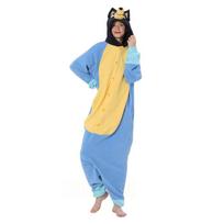 Bluey Onesies Moterų Pajams Kigurumi Cartoon One Piece Cosplay kostiumas Helovinui L aero
