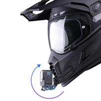 motorcycle helmet chin mount bracket for Sports Cameras black
