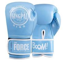 Womens Boxing Gloves Muay Thai Kickboxing Training Punching Bag Workout PU Leather 6oz 8oz 10oz 12oz 6 oz white