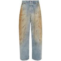 Acne Studios Mid-rise Wide-leg Jeans B00381 50 beige