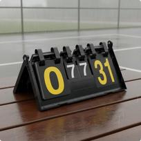 Flip Scorekeeper FrontandBack Readable Scoreboard VersatileSport Use Folding for