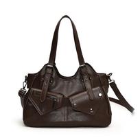 Tote Bag Women's New Fashion Commuter Portable Shoulder Messenger Bag black