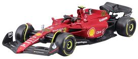 Bburago Scuderia Ferrari 55 Sainz Finished Model 1/43 F1-75 (2022) No. C. (with driver) red