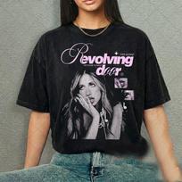 Revolving Door Tate McRae T-Shirt, Song Lyric Tee Unisex T-Shirt S gray