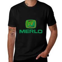 Merlo Logo Tshirt Breathable Travel Tshirt L black